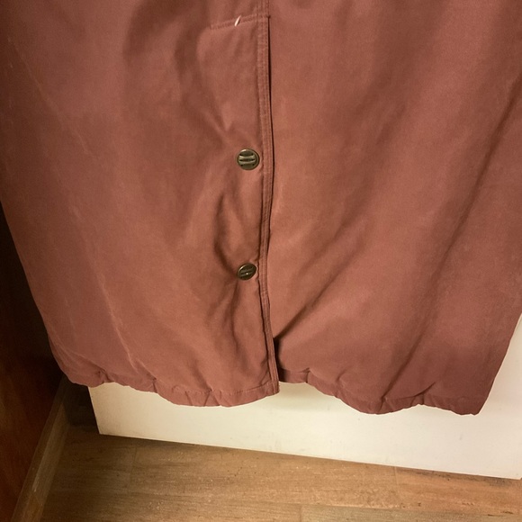 Vintage Talbots Heavy Down Long Riding Jacket EUC - Picture 4 of 10